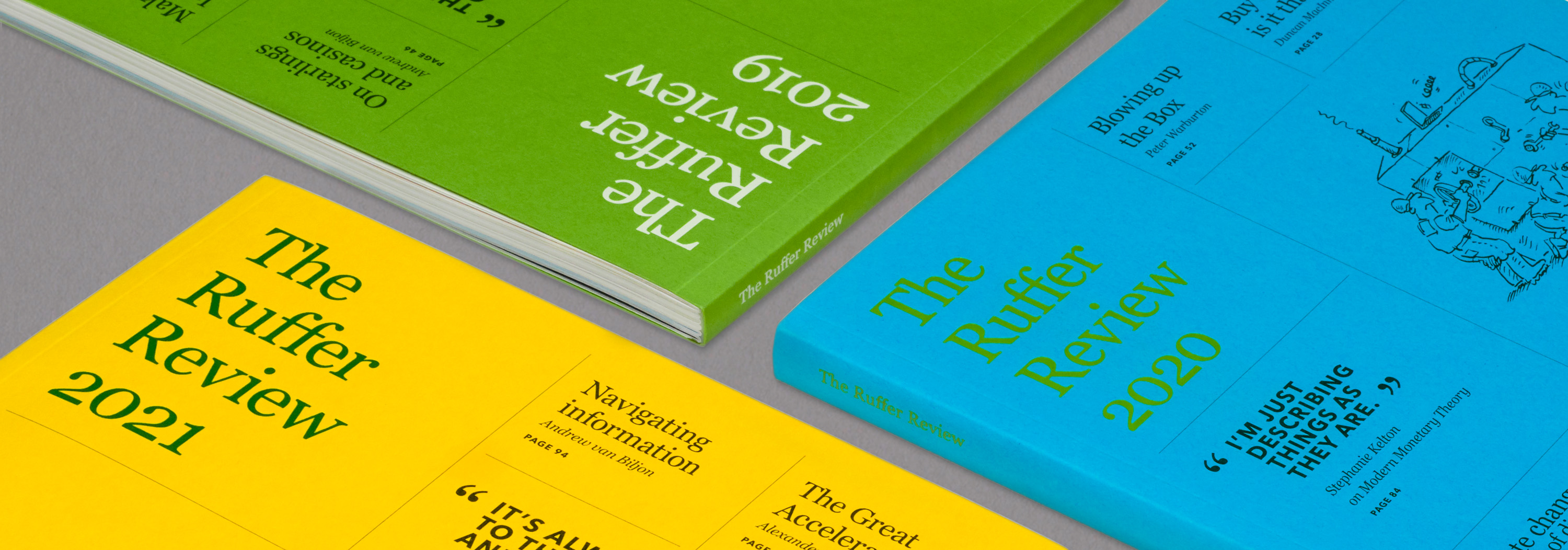 Ruffer LLP - Distinctive editorial design