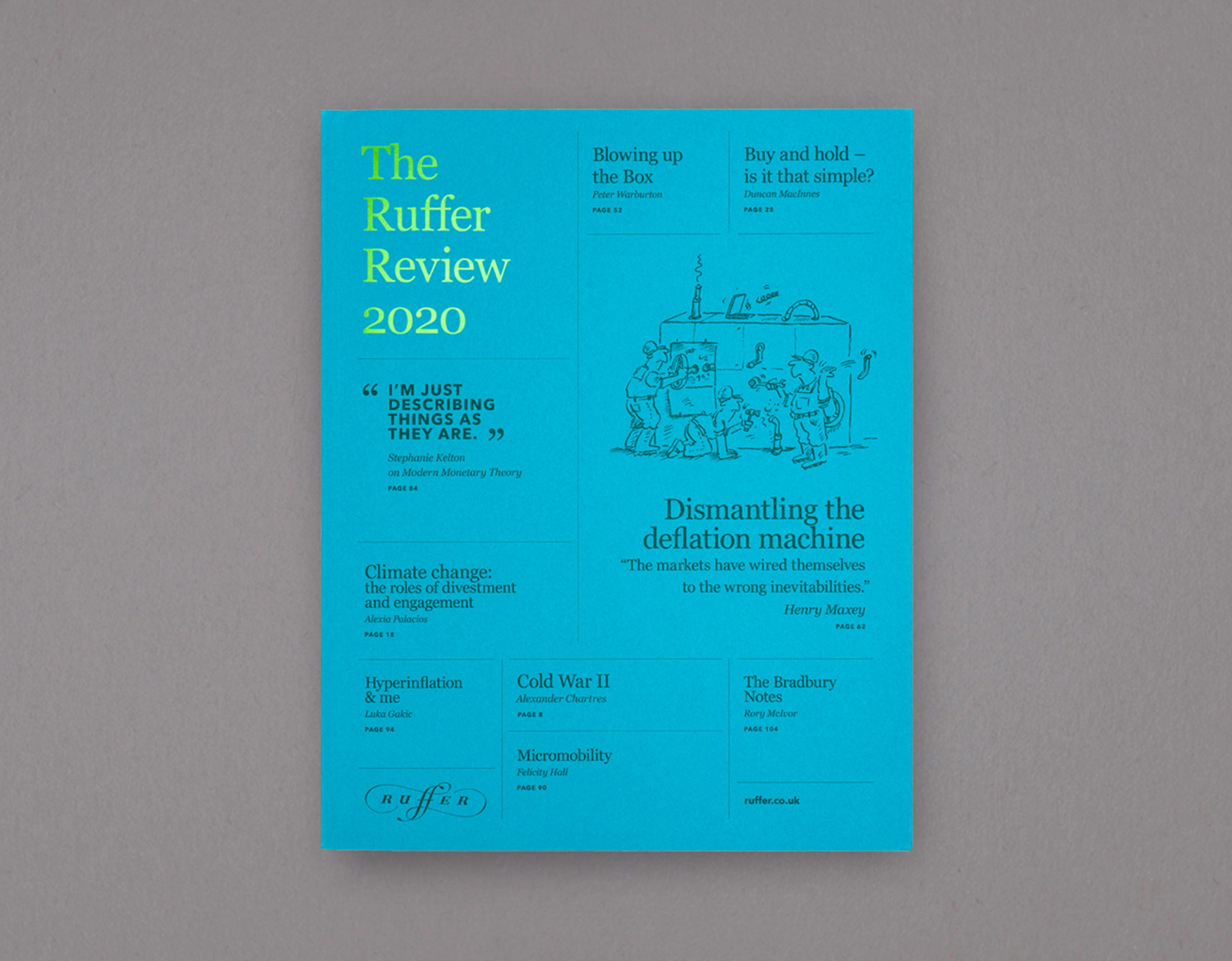 Ruffer LLP - Distinctive editorial design